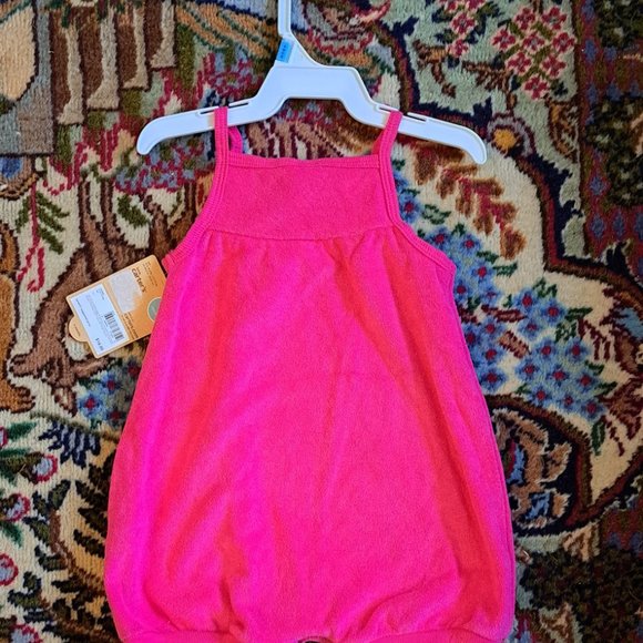 Carter's Hot Pink Jumper Size 6 Months - Picture 2 of 2